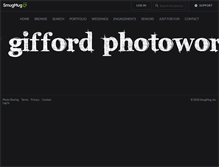 Tablet Screenshot of giffordphotoworks.com